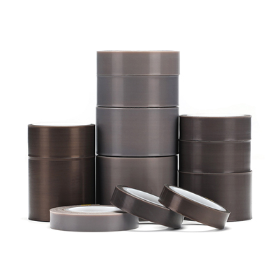 High Temperature Resistant Grey PTFE Skived Film Tape with Silicone Adhesive