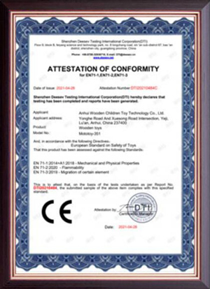 CE Certificate
